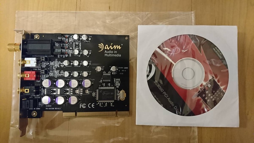 Karta Dźwiękowa Aim Audio SC8000