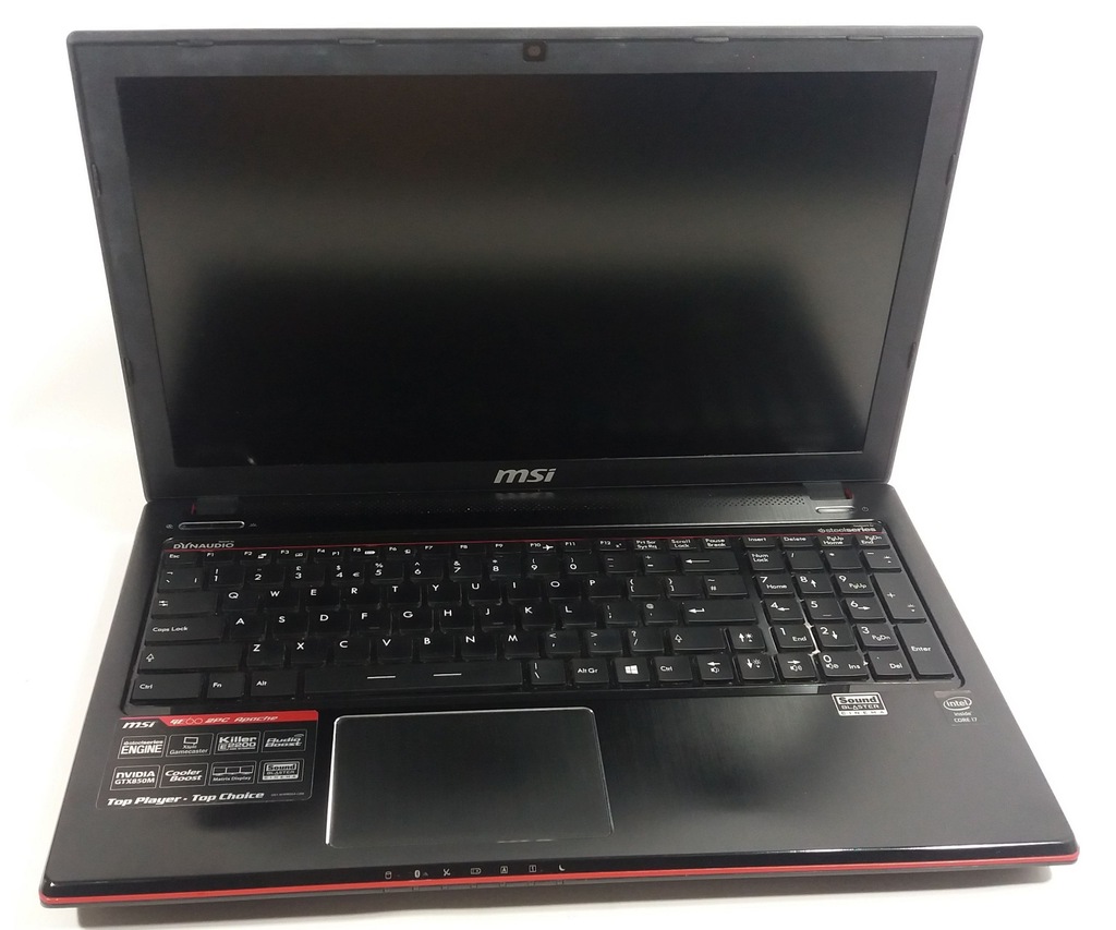 GR / Laptop MSI MS-16GF / 1TB / i7-4700HQ / 8GB