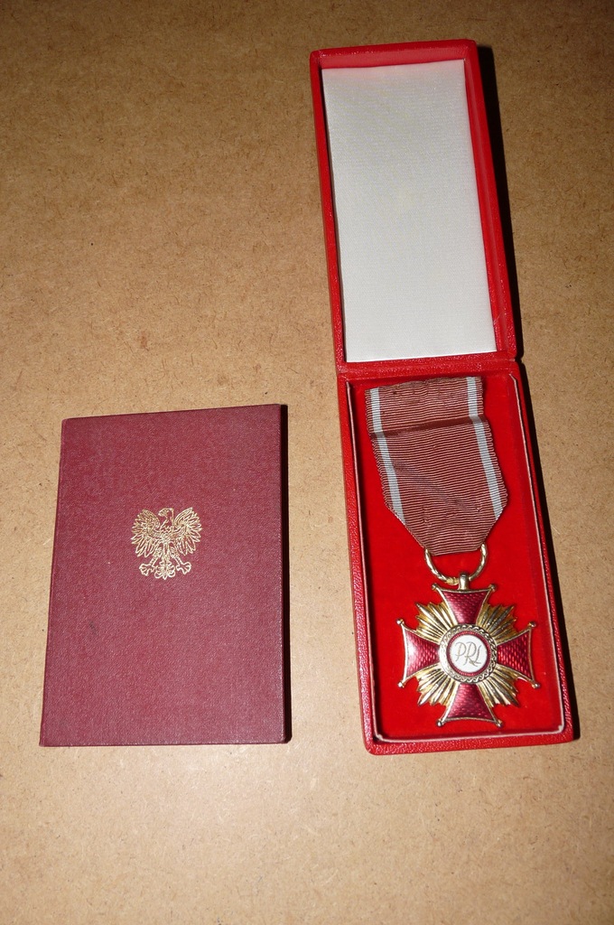 PRL Złoty Krzyż Zasługi + Lg.