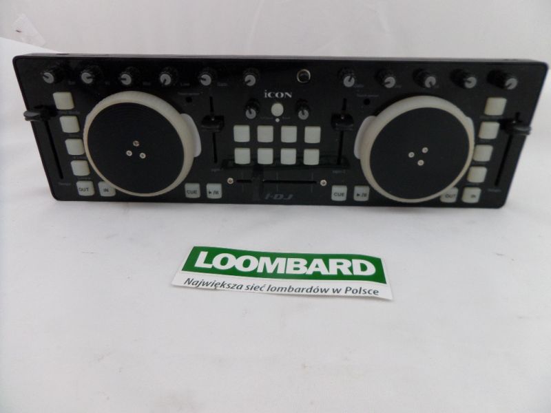 KONTROLER  DJ ICON IDJ USB MIDI USZKODZONA !