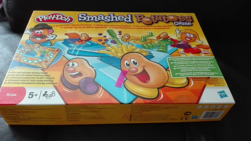 Gra tłuczone ziemniaki Play-Doh(Smashed potatoes)