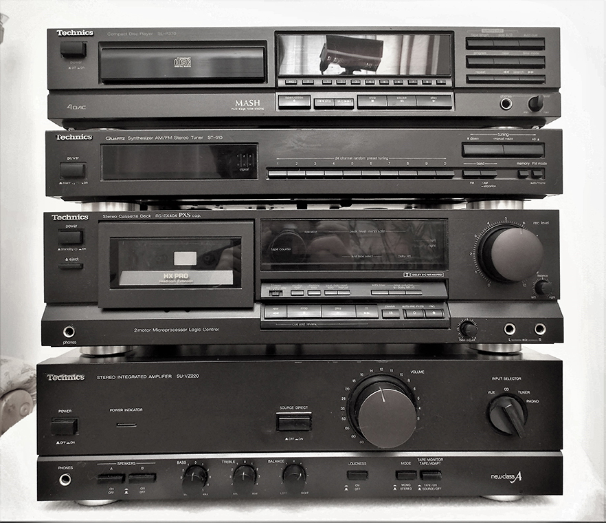 Wieża TECHNIKS: SL-P370, ST-610, RS-BX404, SU-VZ22