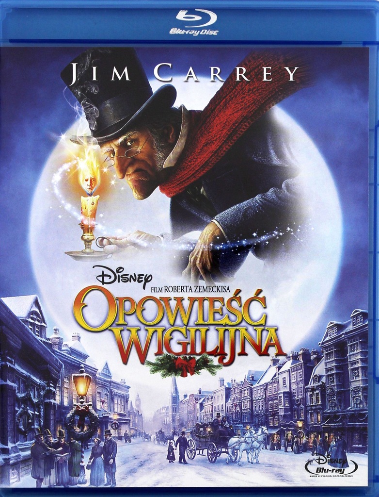 OPOWIEŚĆ WIGILIJNA (2009) (DISNEY) [BLU-RAY]
