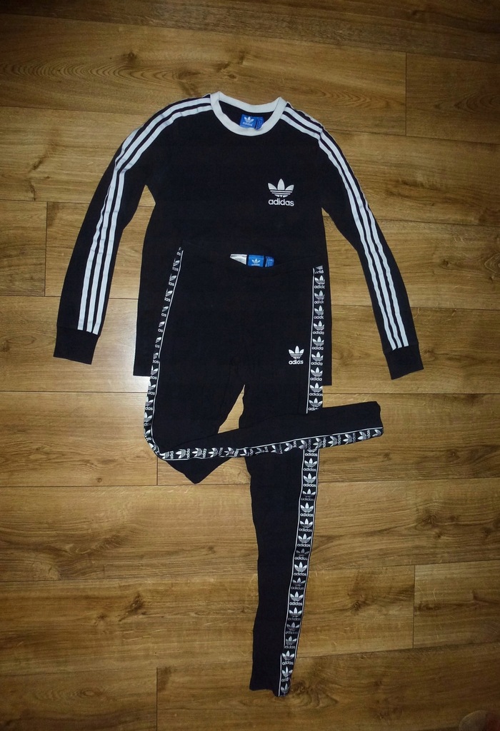 Adidas bluza i legginsy damskie S