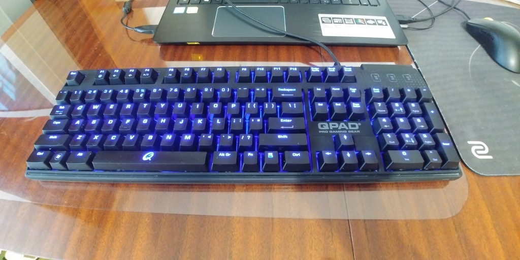 Klawiatura mechaniczna gamingowa QPAD MK-70 MX Red