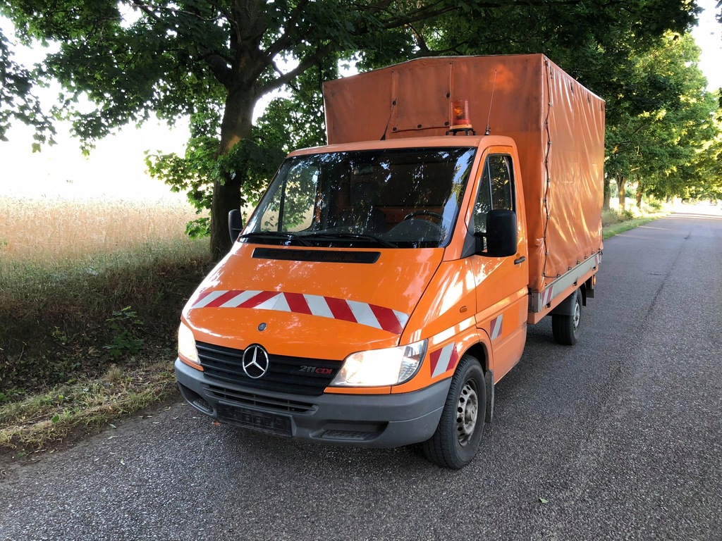 Mercedes Sprinter 211 CDI doka z plandeką ! 7556605223