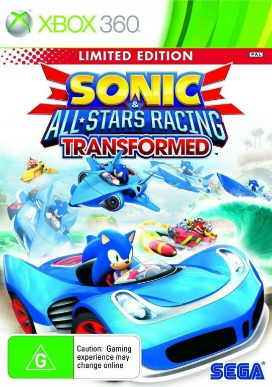 Sonic All-Stars Racing Transformed xbox one 360