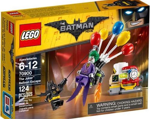LEGO 70900 BATMAN MOVIE Joker Ucieczka Balonem