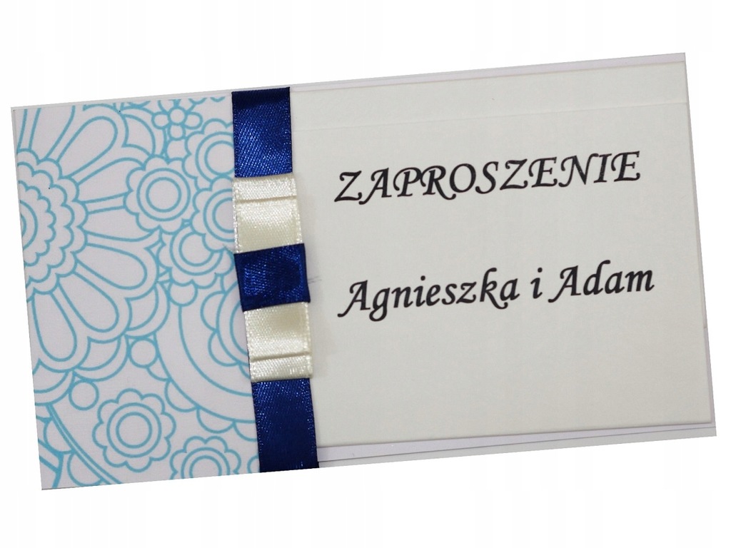 Zaproszenia na ślub - ręcznie robione, ślubne