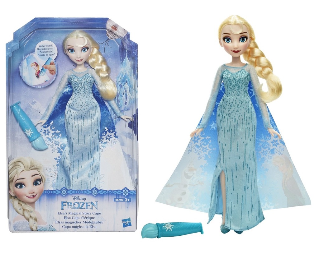 ELSA Kraina Lodu Magiczna Sukienka HASBRO + GRATIS - 6923119905 - oficjalne  archiwum Allegro