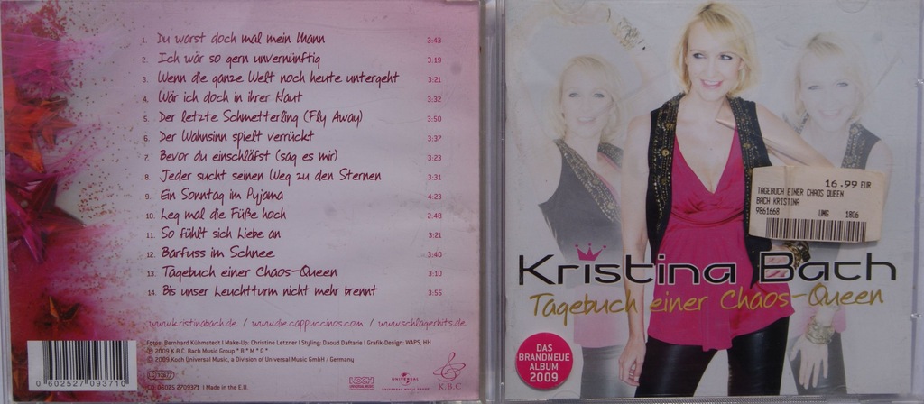 KRISTINA BACH - TAGEBUCH EINER CHAOS-QUEEN [CD]