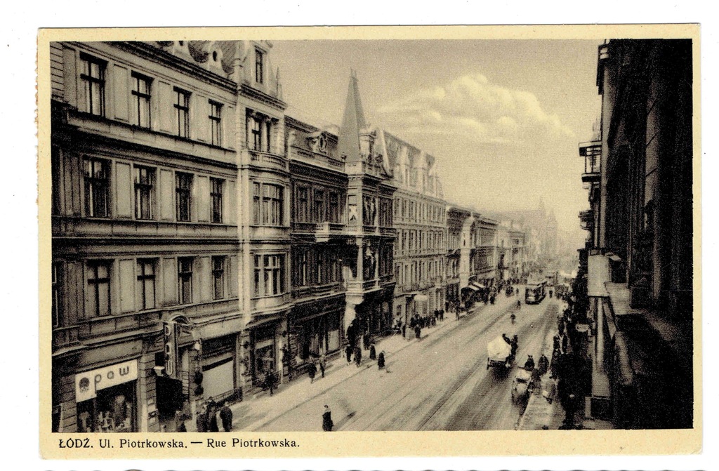 Łódź = Ulica Piotrkowska = Rue Piotrkowska !