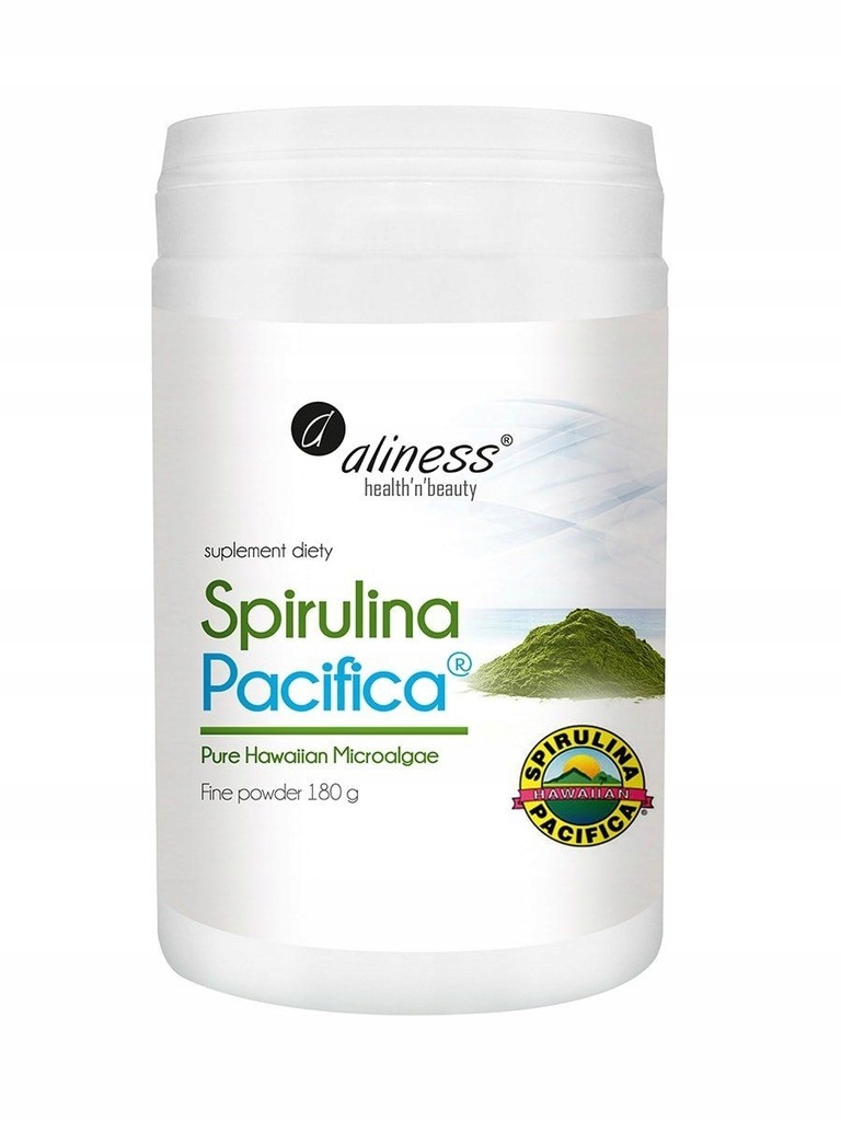 SPIRULINA PACIFICA Hawajska 180g PROSZEK ALINESS