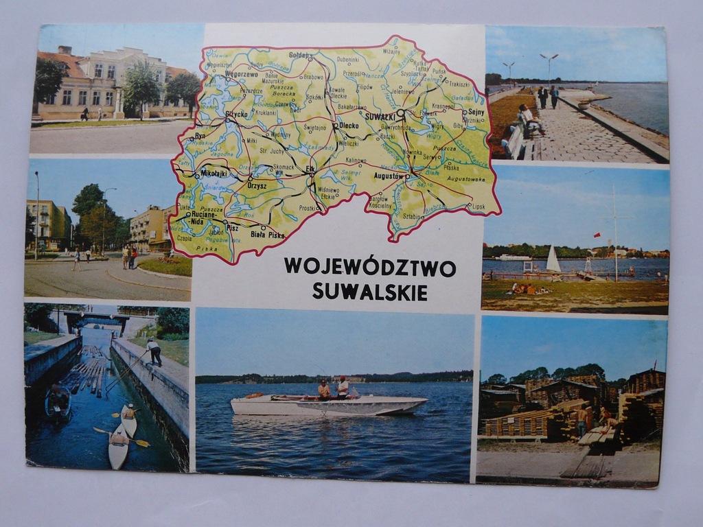SUWAŁKI EŁK GIŻYCKO MIKOŁAJKI RUCIANE NIDA
