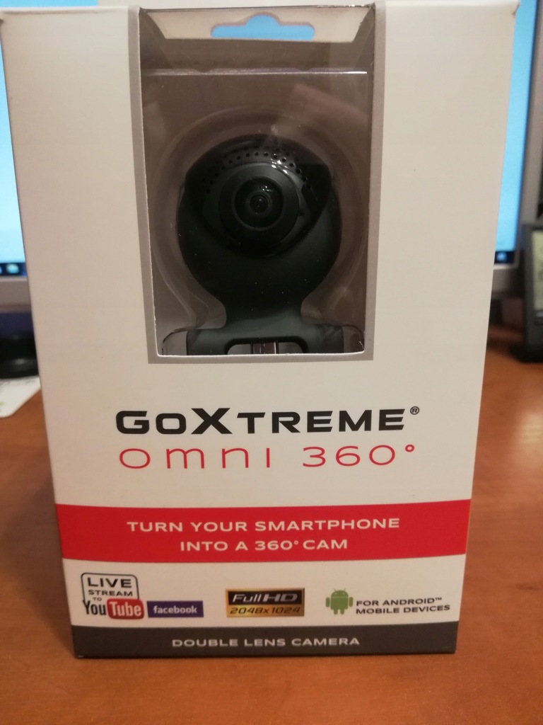 Kamera GoXtreme Omni 360 do telefonu android