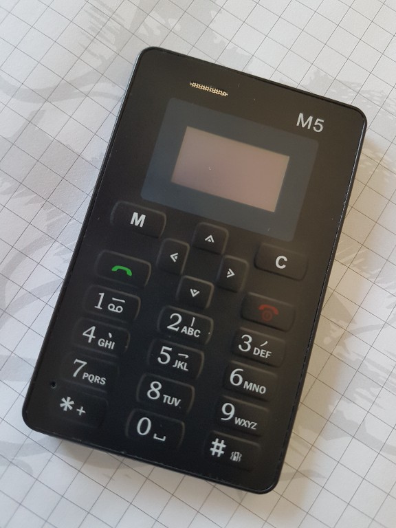 Mini telefon AIEK M5 kieszonkowy ultra płaski