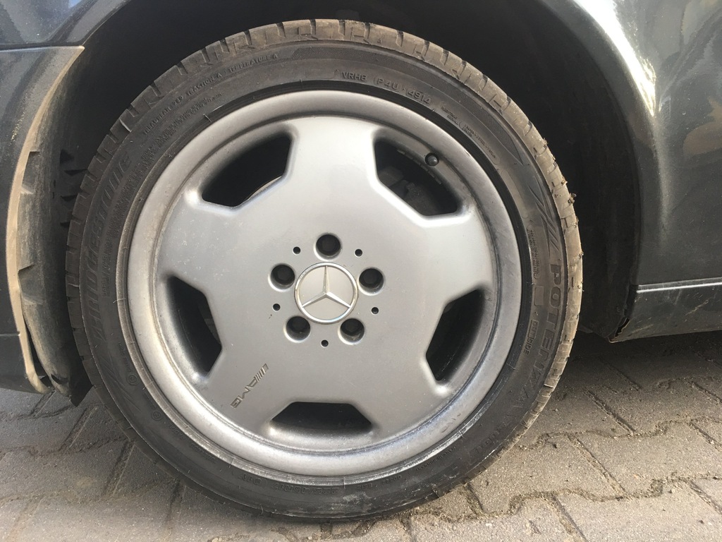 Aluminiowe Felgi - 4 szt Mercedes 17 cali alu AMG 