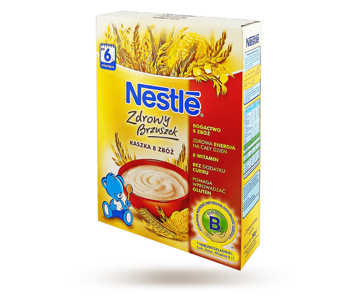 NESTLE Kaszka 8 zbóż - Zdrowy Brzuszek