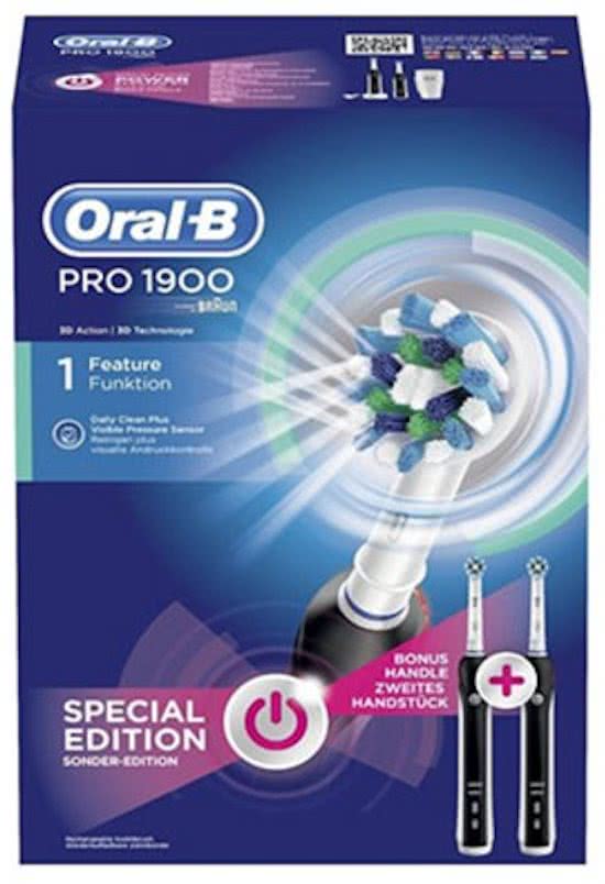 Oral-B PRO 1900 Black szczoteczka elektryczna