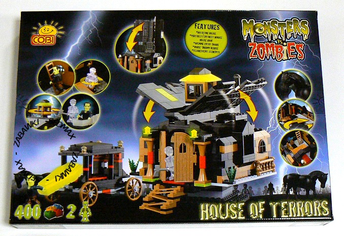 Klocki Cobi - Kaplica Strachów Monsters vs Zombies