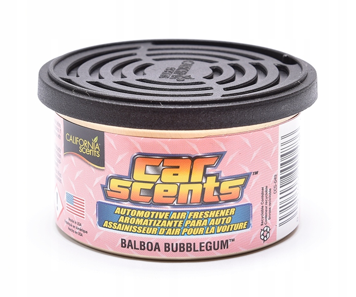 CALIFORNIA Car Scents BUBBLEGUM / GUMA BALONOWA 7585376180