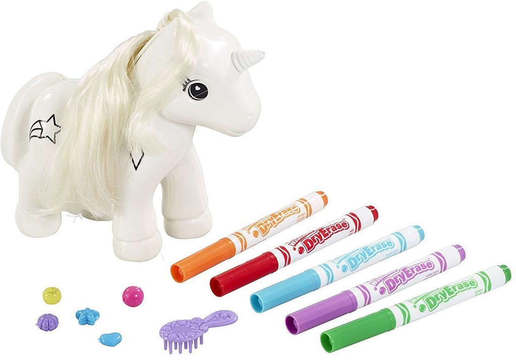 CRAYOLA Zestaw Ozdób Jednorożca Flamastry 93020
