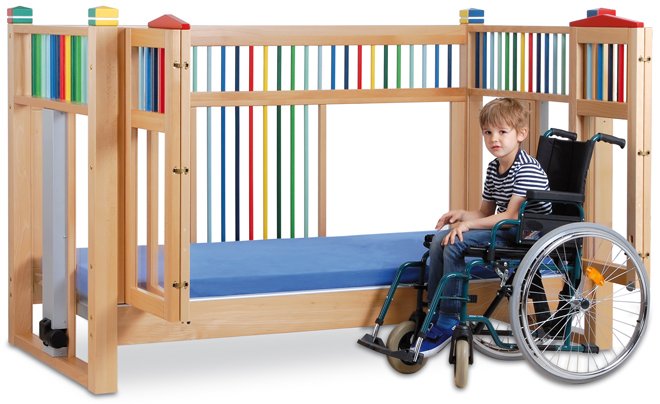 ŁÓŻKO REHABILITACYJNE DZIECIĘCE KAYSERBETTEN IDA
