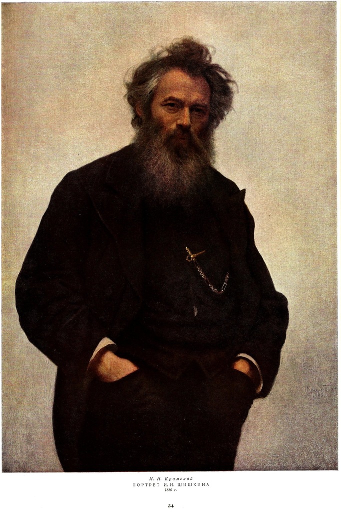 Iwan Kramskoj Kramski Portret Szyszkina 1880 r.