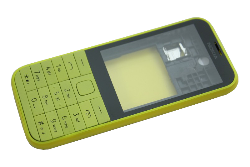 OBUDOWA NOKIA 225 ŻÓŁTA + KORPUS + KLAWIATURA