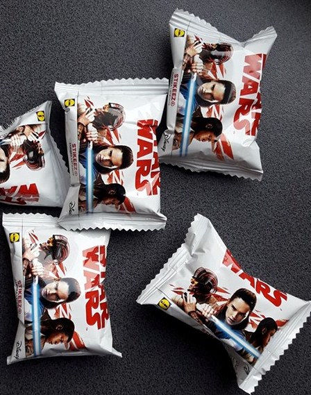 saszetki  Figurki Stikeez Star Wars kolekcja Lidl