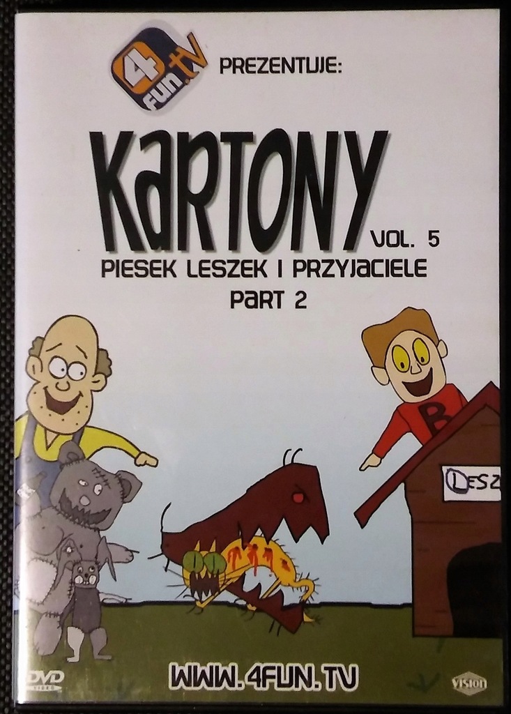 KARTONY vol. 5 Piesek Leszek i Przyjaciele 4fun.tv