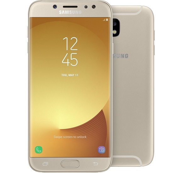 display j7 2017 gold