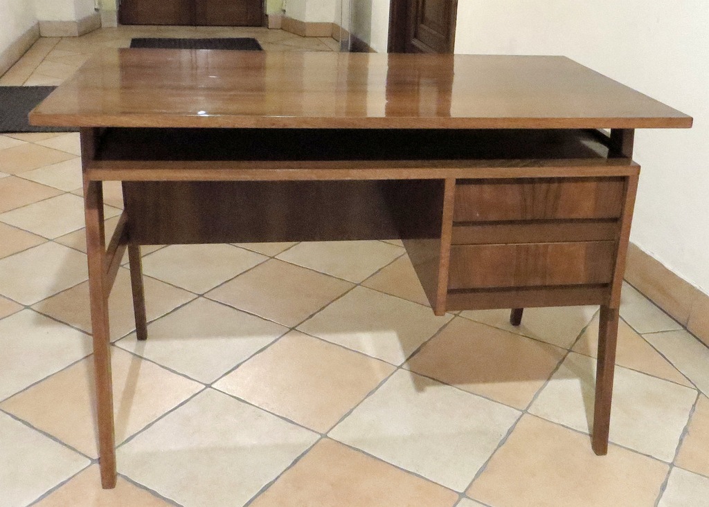 Biurko - retro PRL - 1966 rok - design skandynawia