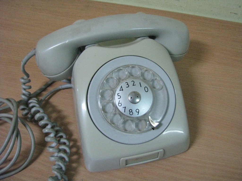 Telefon stacjonarny retro Teli