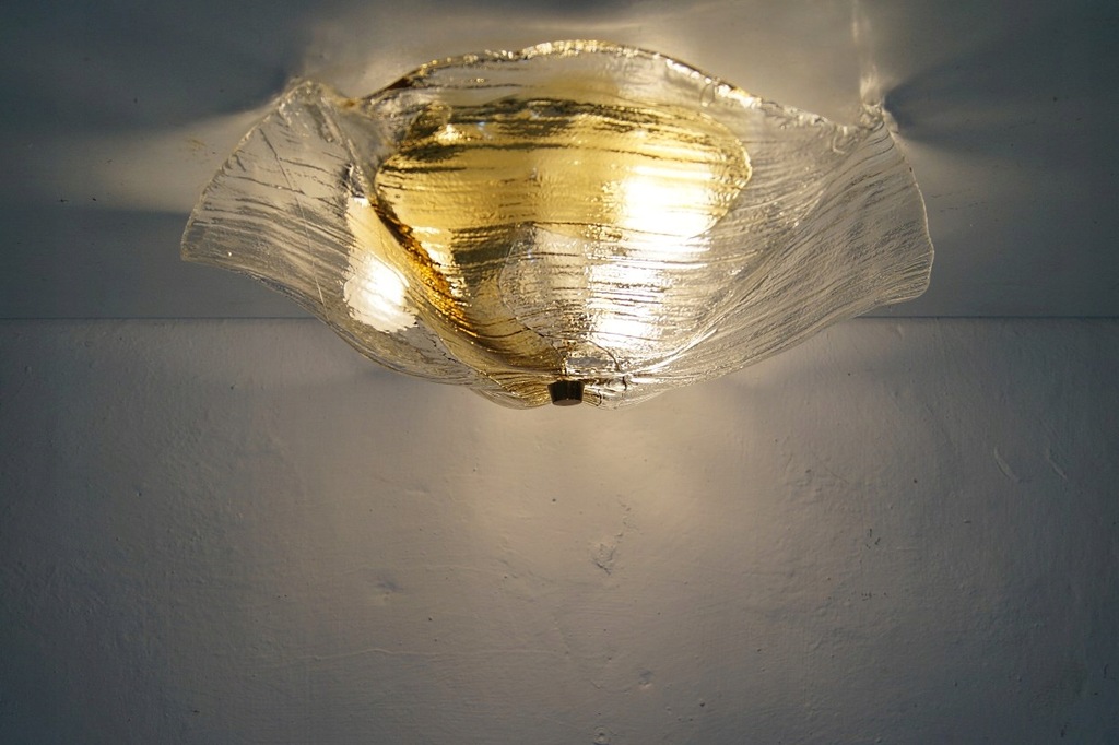 Plafon KALMAR proj. C. NASON, szkło MURANO, design