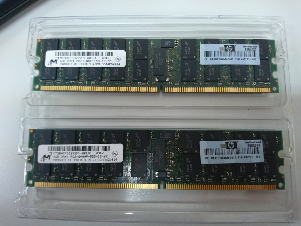 RAM MICRON DDR2 8GB (2x4GB) PC2-6400P ECC 