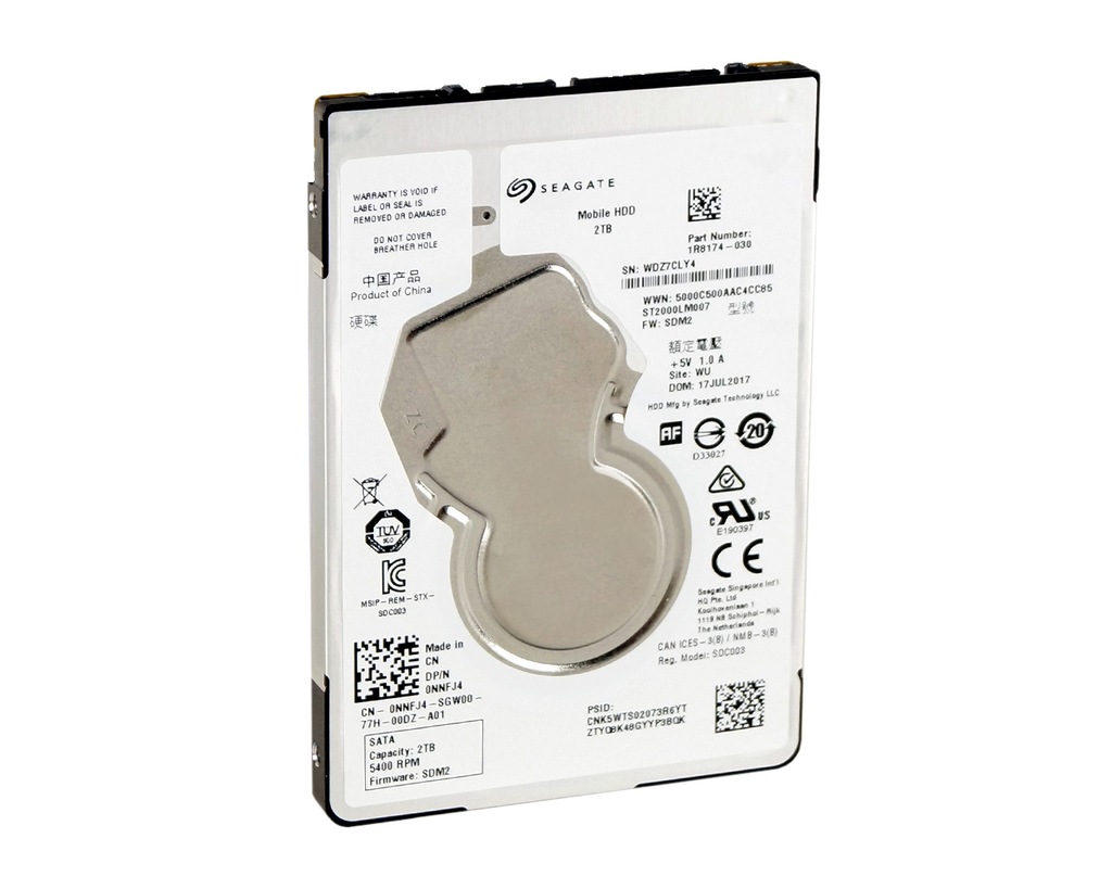 Dysk Twardy HDD 2.5' Seagate Mobile / 2TB