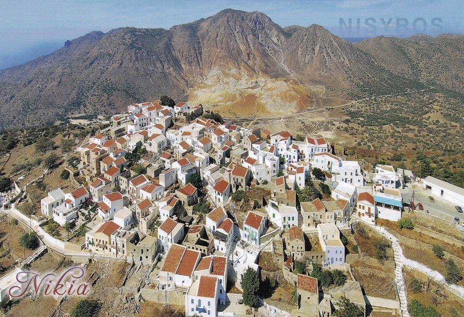 GRECJa - Nikia - NISYROS Island