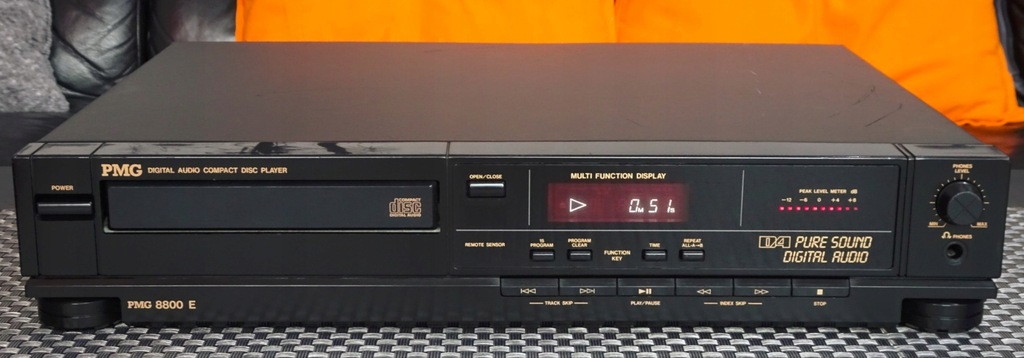 Odtwarzacz CD - PMG 8800E - Pure Sound - Japan '87