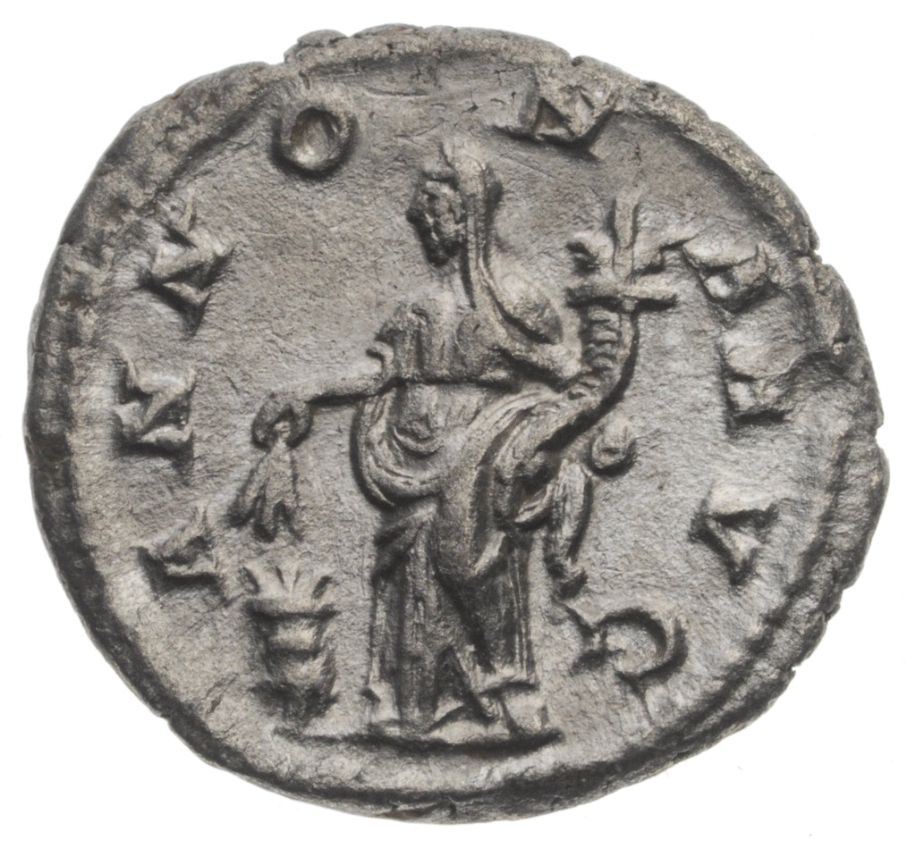 Denar 226 r. Aleksander Sewer. Rzym, ANNONA AVG