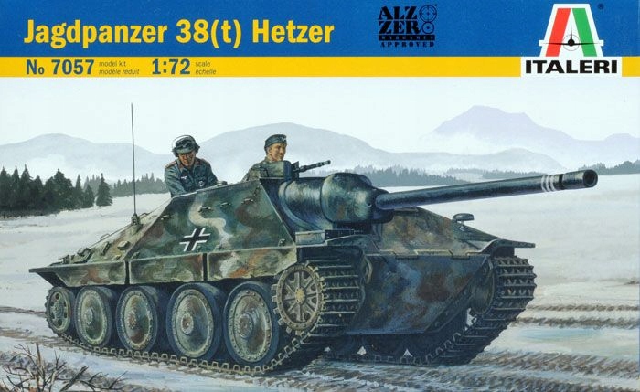 ITALERI 7057 - 1:72 Jagdpanzer 38(t) Hetzer