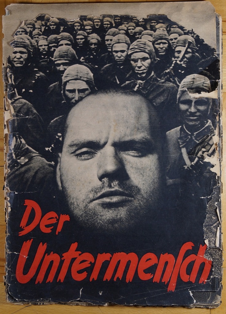 Der Untermensch czasopismo szkoleniowe SS oryginał