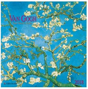 Kalendarz Van Gogh from Vincent's Garden 2018
