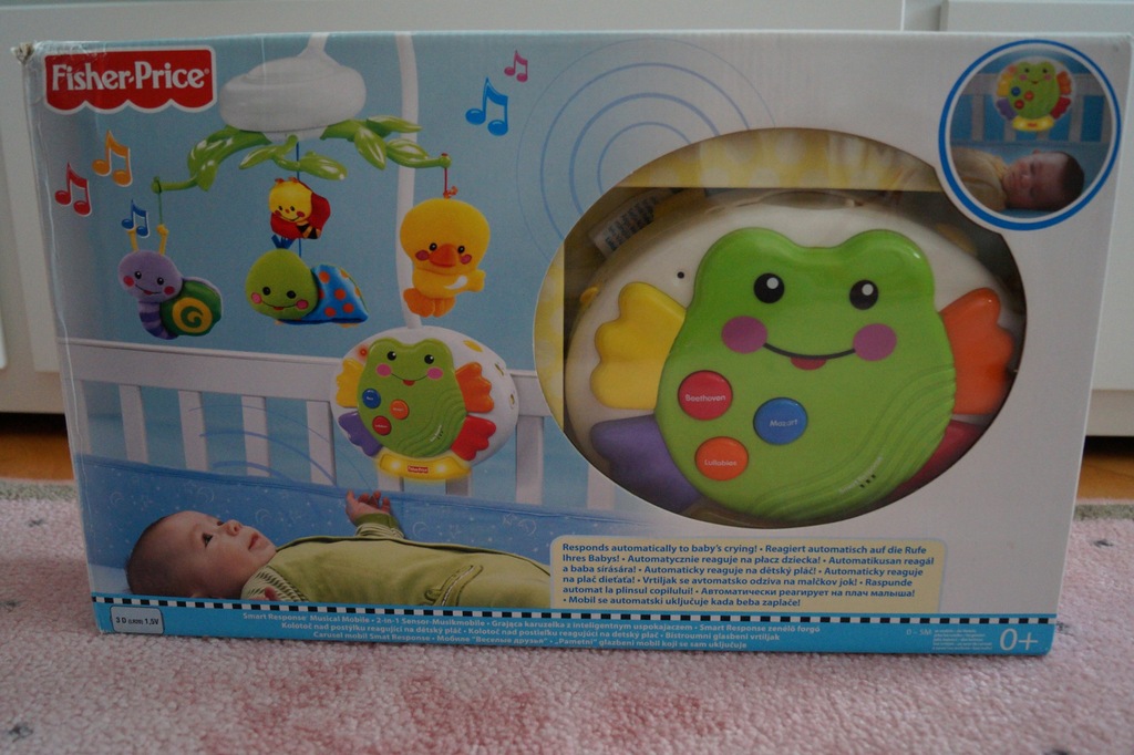 Fisher Price karuzela inteligentny uspokajacz