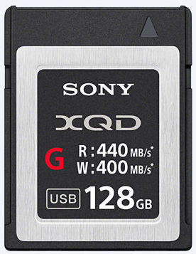 Karta pamięci Sony XQD G 128GB 440 mb/s Łódź D500