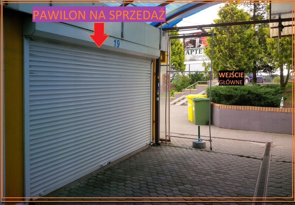 Pawilon handlowy Bydgoszcz Fordon SUPERlokalizacja