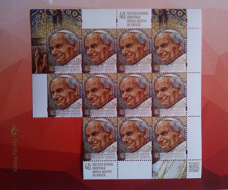 4874 40r Wyboru K. Wojtyły na Papieża Jan Paweł II