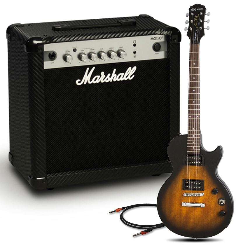 Marshall MG15CF+ Epiphone zestaw gitara-wzmacniacz