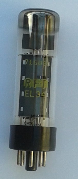 Lampa EL-34 R-F-T z najwyższej półki prawdziwy NOS