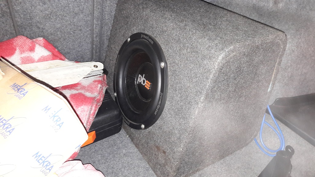 POWERBASS S-1004 + skrzynia zamknięta